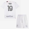 Maglia ufficiale AC Milan Theo 19 Trasferta 2023-24 per Bambino